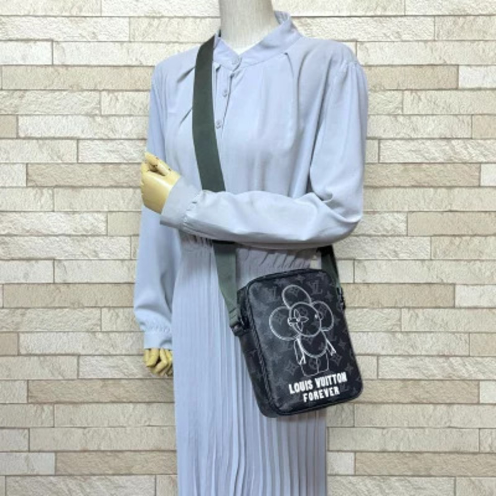 Louis Vuitton Vivienne Eclipse Black Bag Monogram Black Shoulder Danube
